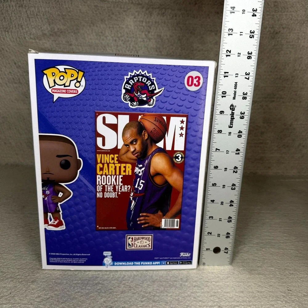 Vince Carter Funko Pop! Magazine Covers Slam Edition Toronto Raptors‎ NEW